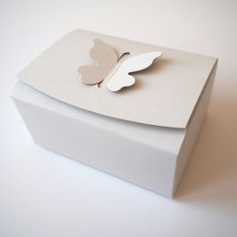 Krabička na koláčky 'zvací', 12 x 9 x 5,5 cm